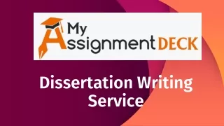 Perfect dissertation writing service