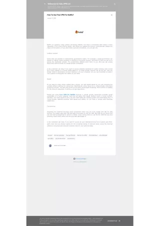 welcome to hola vpn ltd
