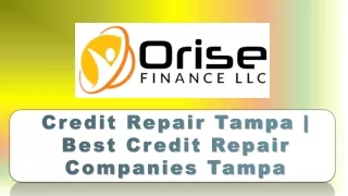 Credit Repair Tampa | Best Credit Repair Companies Tampa