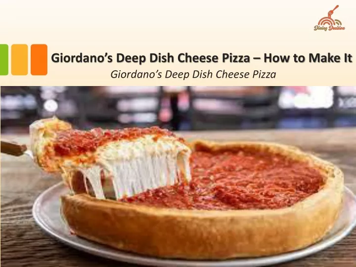 giordano s deep dish cheese pizza how to make