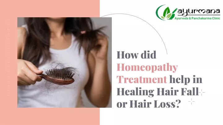 how did homeopathy treatment help in healing hair