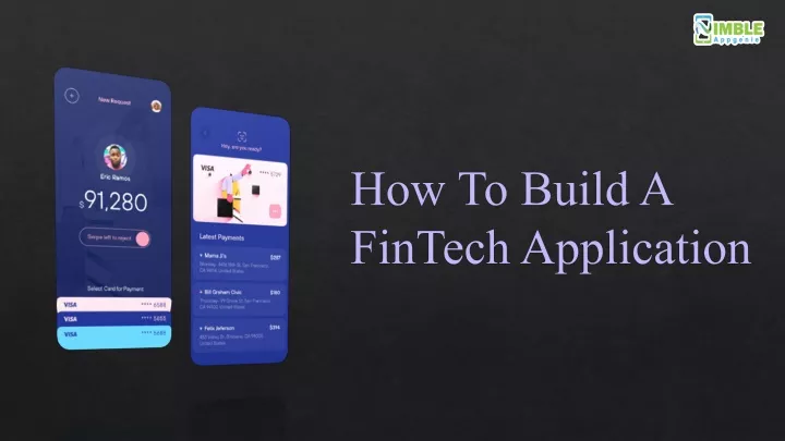 how to build a fintech application