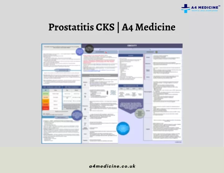 prostatitis cks a4 medicine