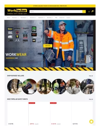 Worklocker | Workwear & Work Boots | Uniform & Clothes Australia