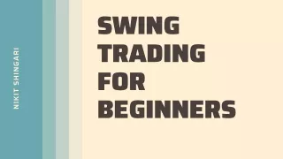 swing trading for beginners