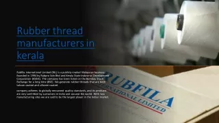 Rubfila International Ltd