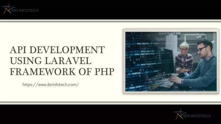 api development using laravel framework of php