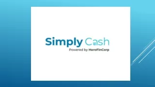 SimplyCash - Personal Loan App