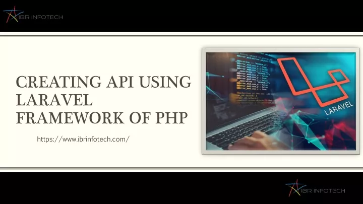 creating api using laravel framework of php