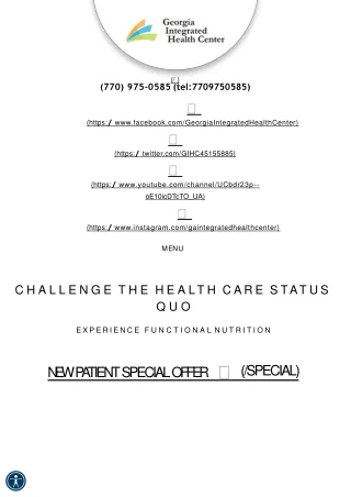 Functional Medicine Doctor in Acworth
