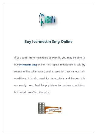 buy ivermectin 3mg online