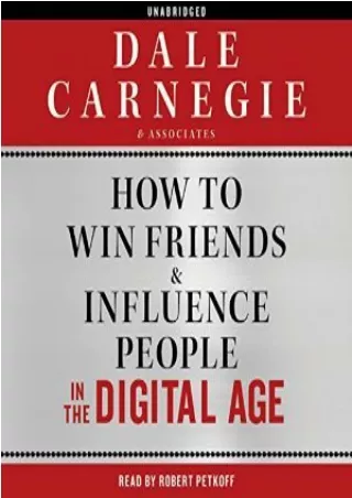 eBooks online How to Win Friends and Influence People in the Digital Age books online