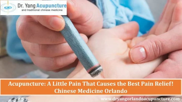 acupuncture a little pain that causes the best