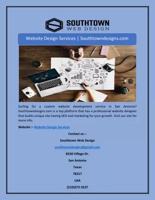 website design services southtowndesigns com