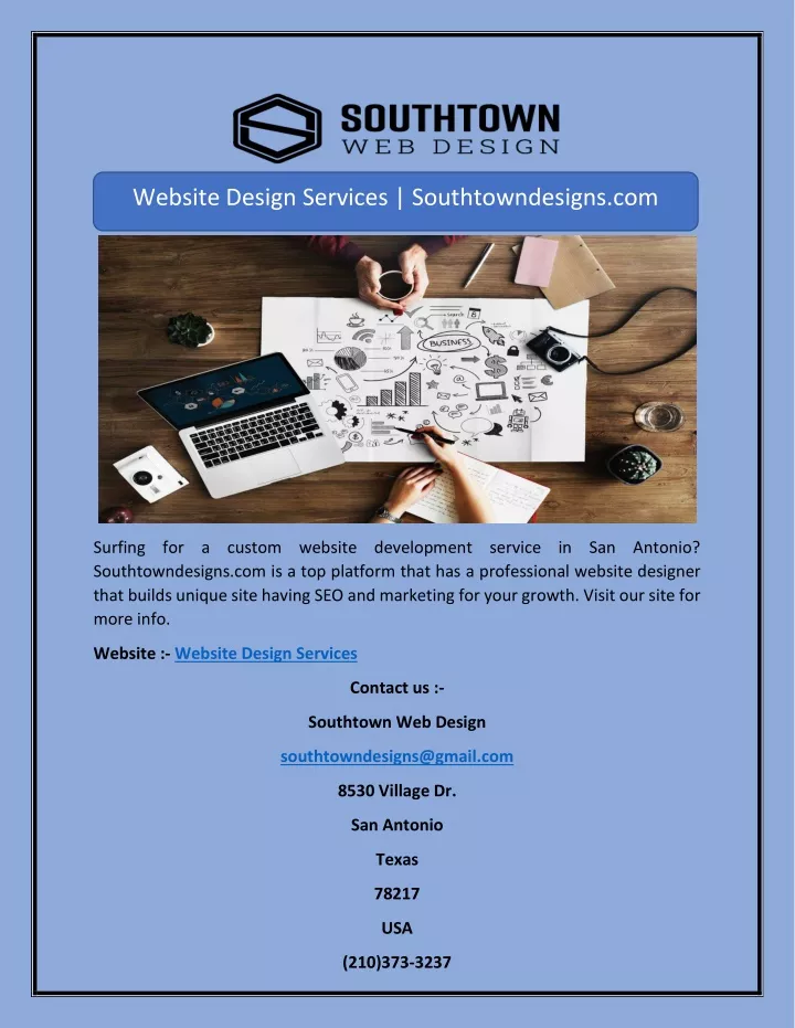 website design services southtowndesigns com