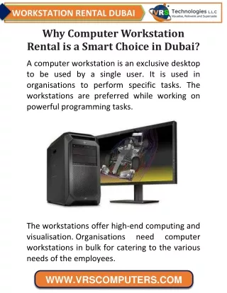 workstation rental dubai