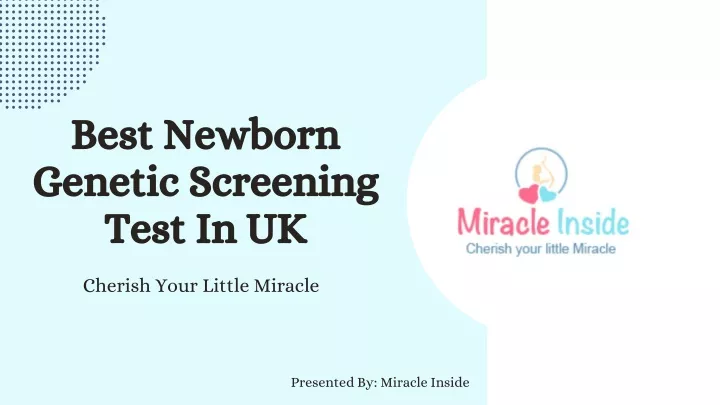 best newborn genetic screening test in uk