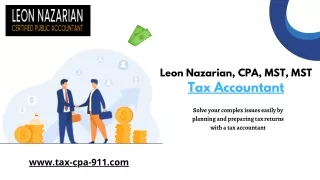 Hire A Tax Accountant For Your Business In Hollywood Los Angeles