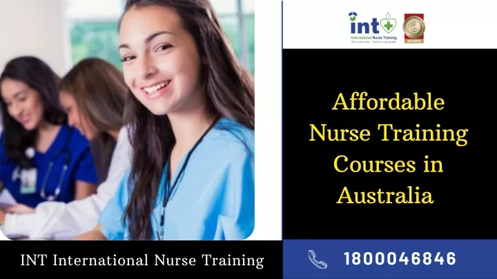 affordable nurse training courses in australia