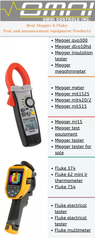 best megger fluke