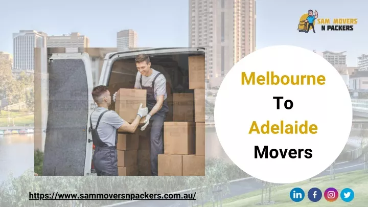 melbourne to adelaide movers