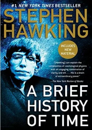 E Books A Brief History of Time online books
