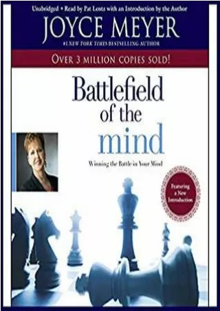 Mobi online Battlefield Of The Mind: Winning The Battle In Your Mind E-books online