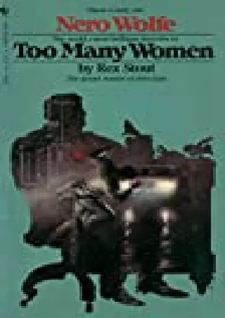 eBooks online Too Many Women (Nero Wolfe, #12) online books