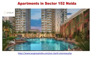 Apartments in Sector 152 Noida - Ace Starlit