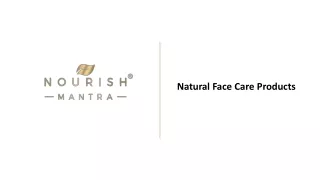 Natural Face Care Products in USA