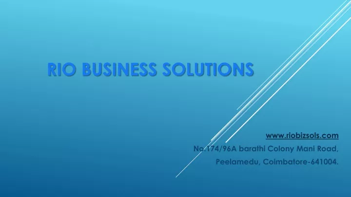 rio business solutions