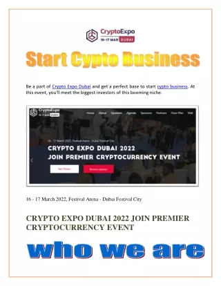 Start Cypto Business
