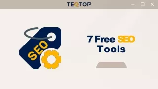 7 Simple And Best Free Seo Tools | TEQTOP