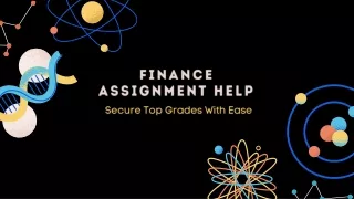 Finance Assignment Help Secure Top Grades With Ease