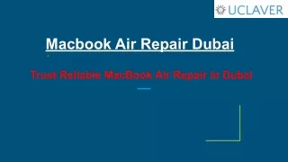 MacBook Air Repair Dubai
