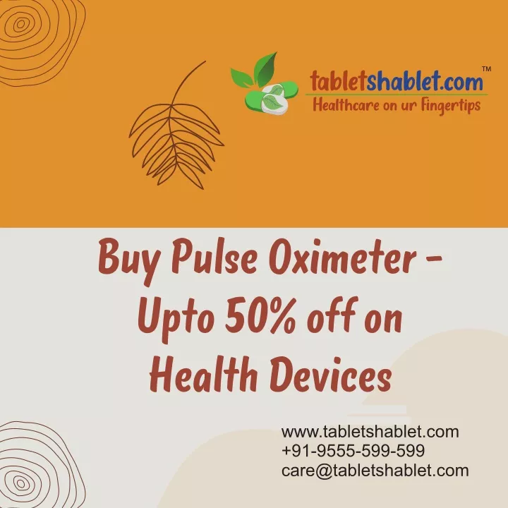 buy pulse oximeter upto 50 off on health devices