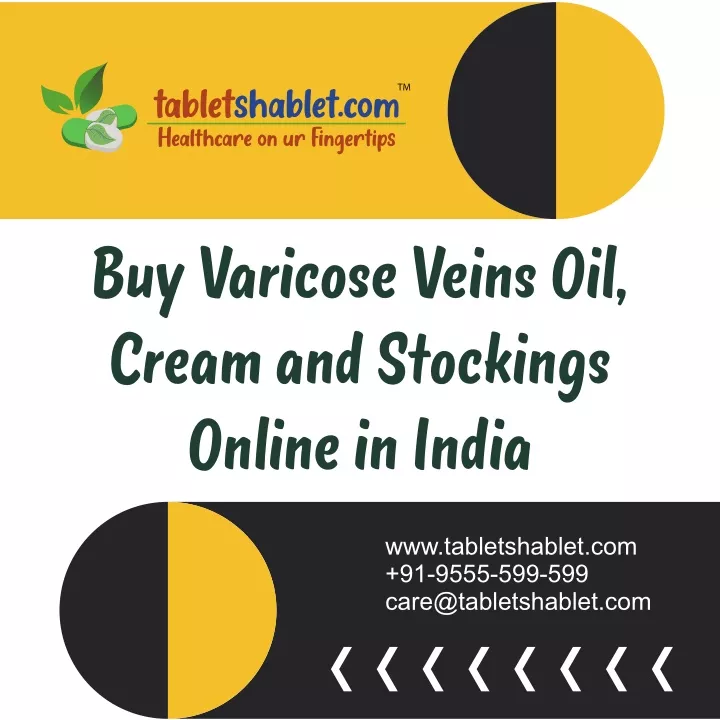 buy varicose veins oil cream and stockings online