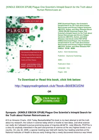 [KINDLE EBOOK EPUB] Plague One Scientist's Intrepid Search for the Truth about Human Retroviruses an