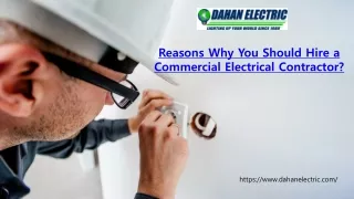 Reasons Why You Should Hire a Commercial Electrical Contractor