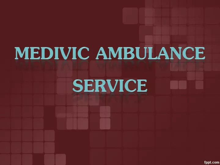 medivic ambulance service