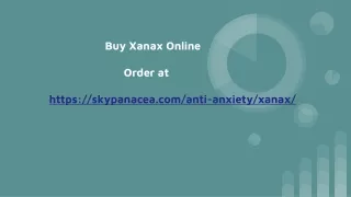 xanax online
