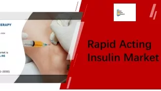rapid acting insulin market