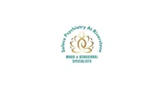 Telepsychiatry services - Solace Psychiatry At Riverstone