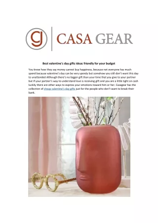 Cheap Valentine's Day Gifts