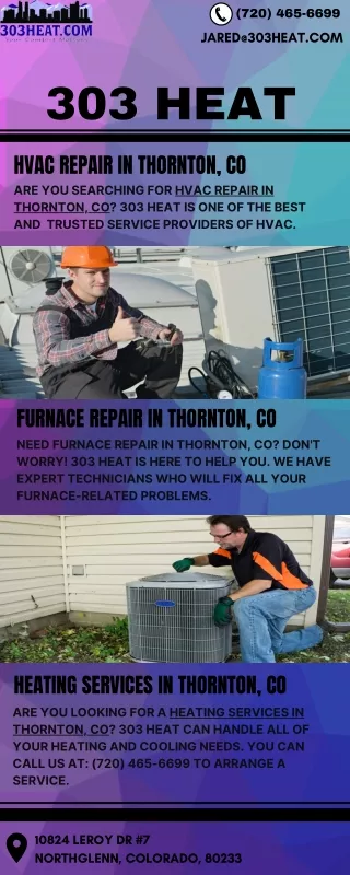 Furnace Repair in Thornton, CO
