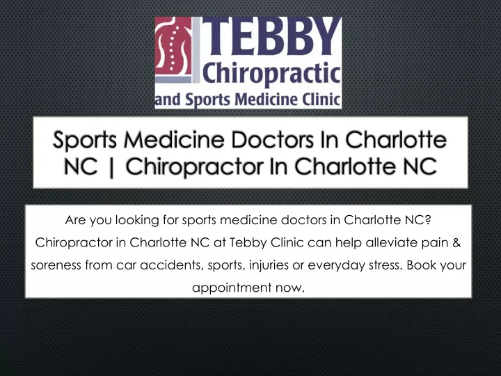 sports medicine doctors in charlotte nc chiropractor in charlotte nc