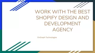 work with the best shopify design and development agency