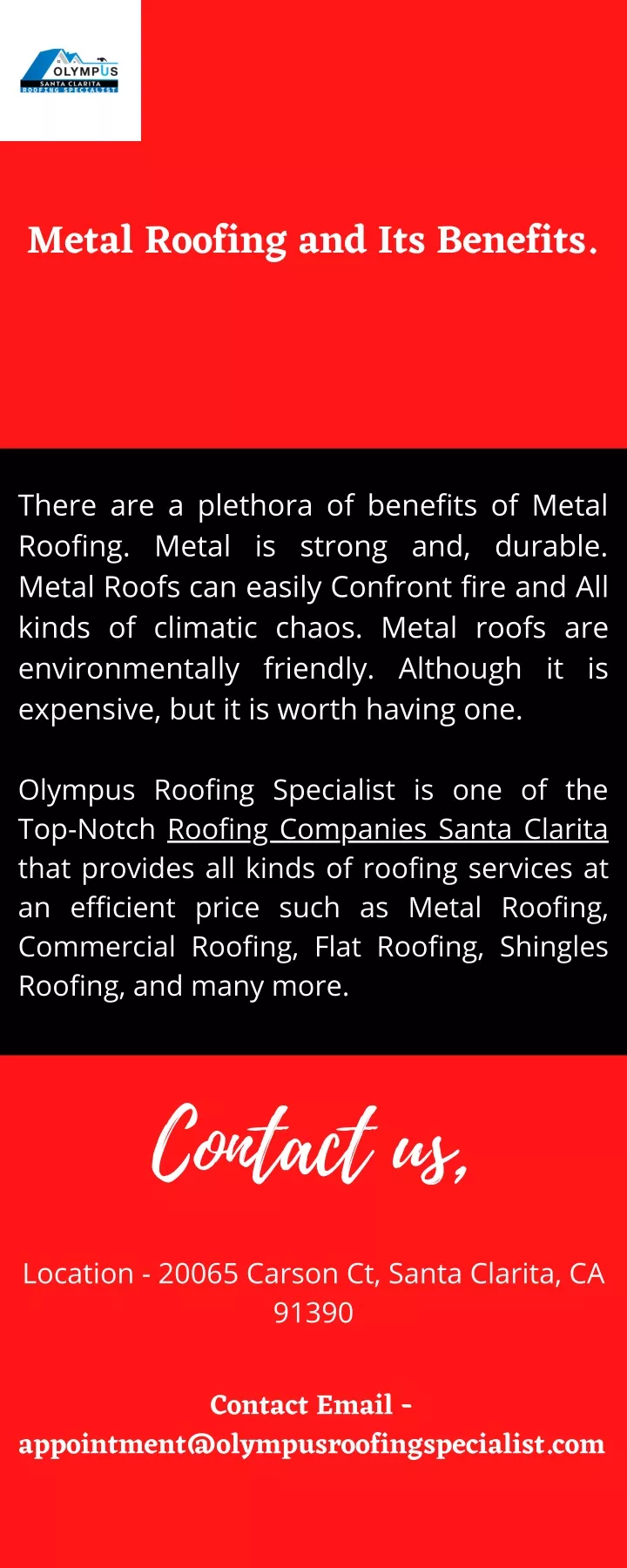 metal roofing and its benefits