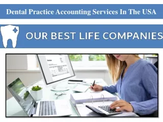 Dental Practice Accounting Services In The USA