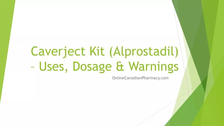 caverject kit alprostadil uses dosage warnings